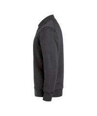 LUCID 550002 polosweater - Antracietgrijs