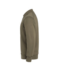 LUCID 550002 polosweater - Kakigroen