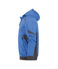 Lunax 300549 hoodie - Azuurblauw/Antracietgrijs