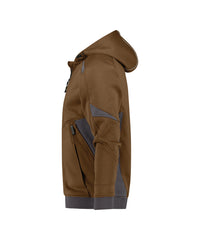 Lunax 300549 hoodie - Leembruin/Antracietgrijs
