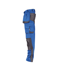 Magnetic 200908 holsterzakkenbroek met kniezakken - Azuurblauw/Antracietgrijs