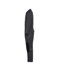 Moneo 100416 overall met kniezakken - Antracietgrijs/Zwart