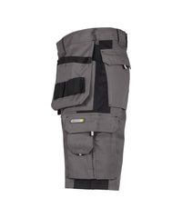 Monza 250012 tweekleurige holsterzakkenshort - Cementgrijs/Zwart