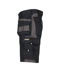 Monza 250012 tweekleurige holsterzakkenshort - Zwart/Cementgrijs