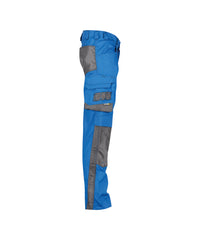 Nova 200846 werkbroek met kniezakken - Azuurblauw/Antracietgrijs