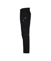 Ponti Flex 201207 werbroek met stretch en kniezakken - Zwart