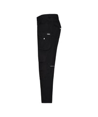 Ponti Flex women 201226 werbroek met stretch en kniezakken voor dames - Zwart
