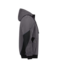 Pulse 300400 sweatshirtjas - Antracietgrijs/Zwart