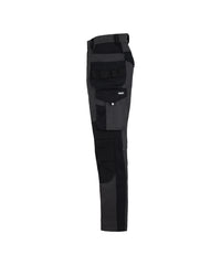 Rossi Flex 201208 holsterzakkenbroek met stretch en kniezakken - Antracietgrijs/Zwart