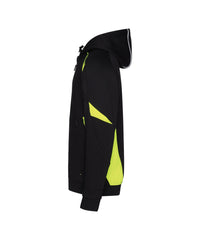 Santos 300526 hoodie (COPES86) - Zwart/Fluogeel