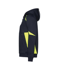Santos Women 300548 hoodie voor dames (COPES80) - Nachtblauw/Fluogeel