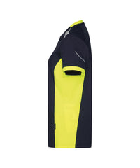 Tampico 710057 t-shirt - Nachtblauw/Fluogeel