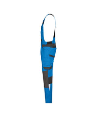 Tronix Next 400169 bretelbroek met stretch en kniezakken - Azuurblauw/Antracietgrijs