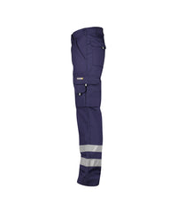 Vegas 200822 werkbroek met reflecterende banden - Marineblauw