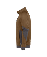 Velox 300450 sweater - Leembruin/Antracietgrijs