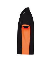 Veracruz 710055 polo - Zwart/Fluo-oranje